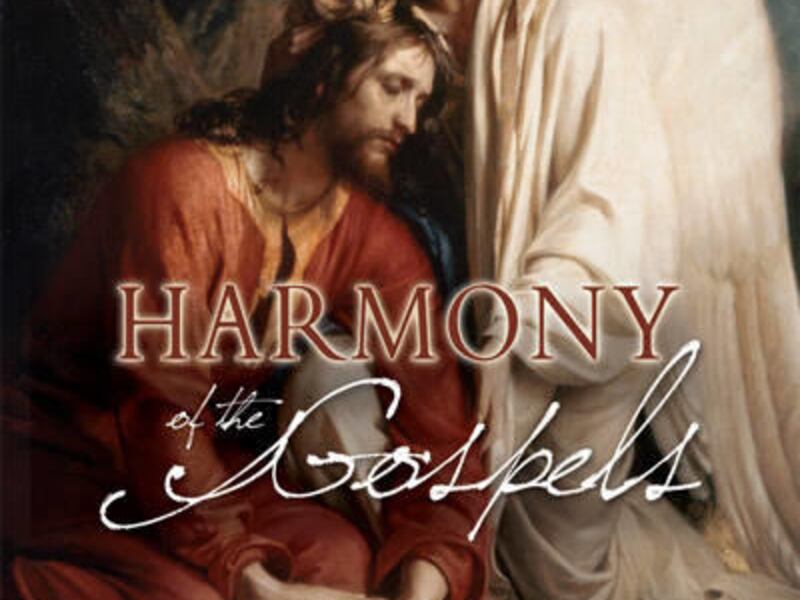 "Harmony of the Gospels" highlights the artwork of Carl Bloch.