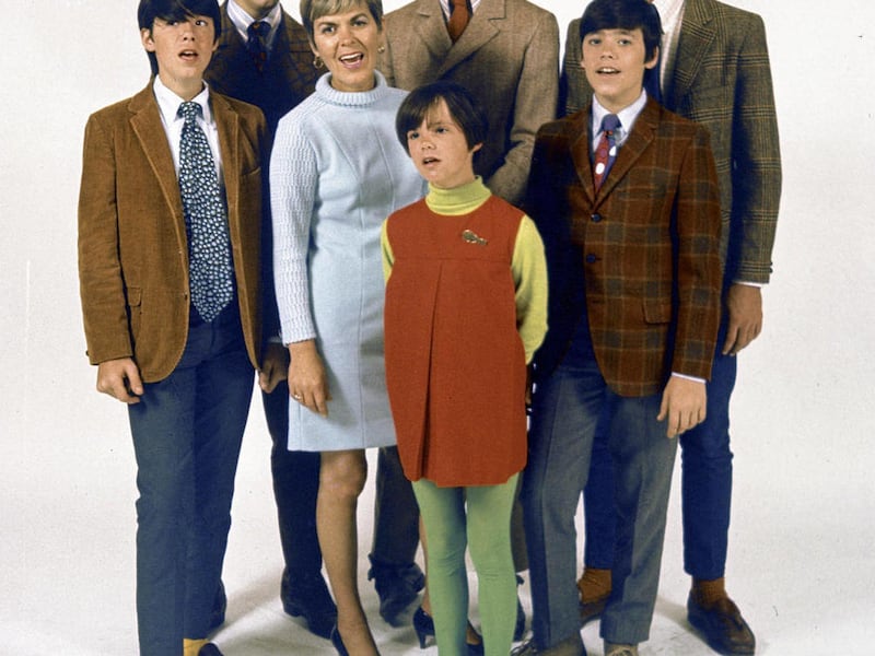 This late 1960's photo, location unknown, provided by the Cowsills, shows the Cowsills, a popular group of singing siblings and their mom. Surviving members of the group, which got its start playing frat parties and other local gigs in Rhode Island, are s