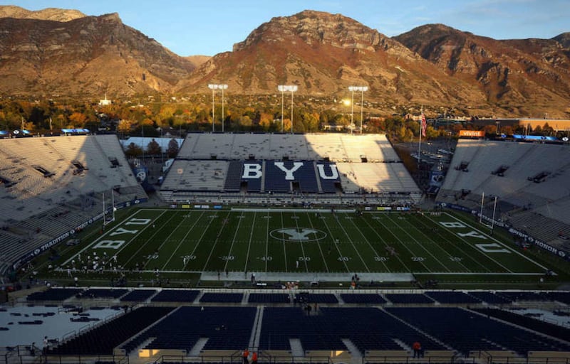 A former Orem High and BYU receiver, Justin Anderson just moved back home from Louisiana to take on the recruiting coordinator job at his alma mater.