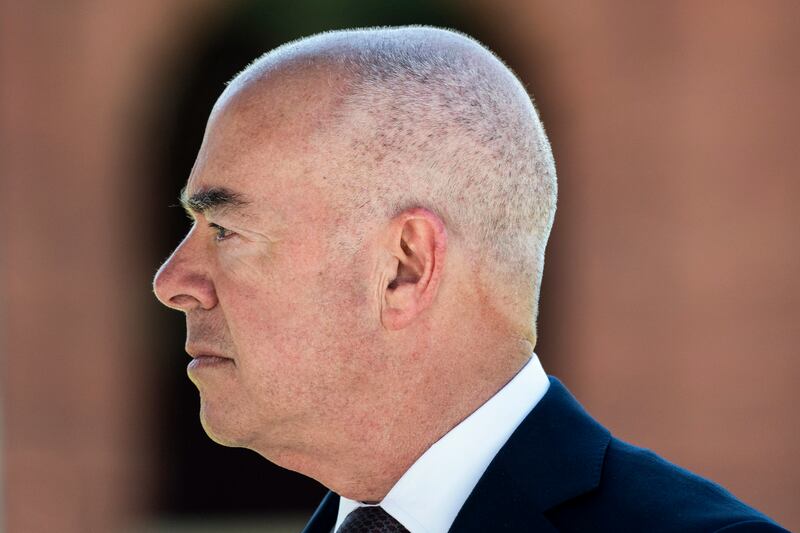 Homeland Security Secretary Alejandro Mayorkas faces an impeachment vote in the House.