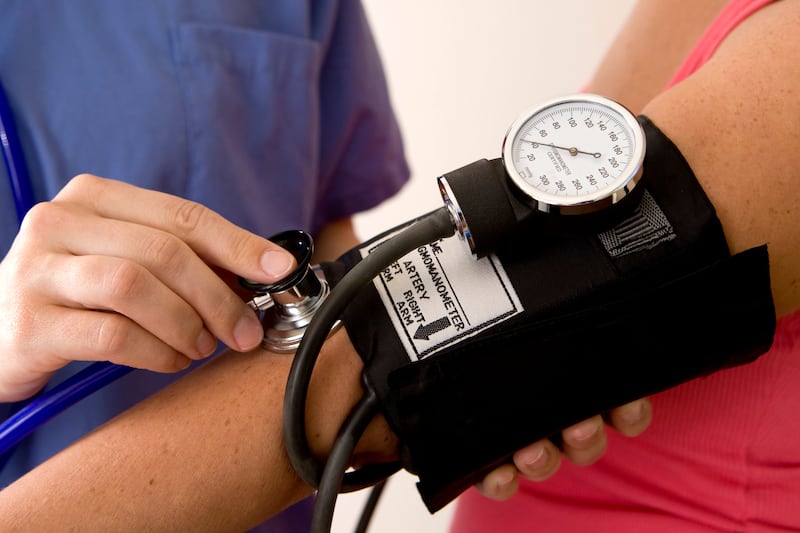 Keeping an eye on your blood pressure is a good health care practice.