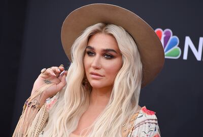 Kesha arrives at the Billboard Music Awards at the MGM Grand Garden Arena on Sunday, May 20, 2018, in Las Vegas. Kesha is one of the headliners for the LoveLoud Festival Powered by AT&T at USANA Amphitheatre on Saturday, June 29.