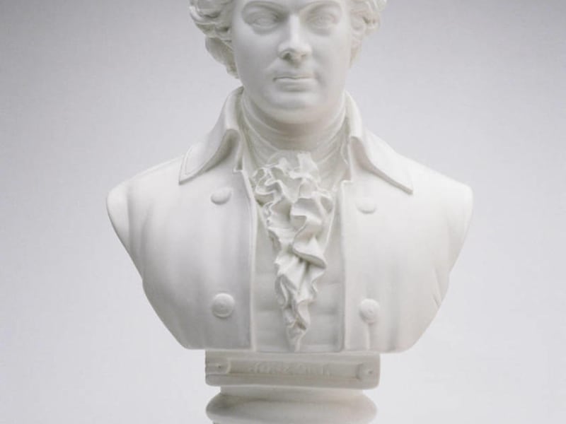Everyday Objects 1: bust of beethoven, plaster bust