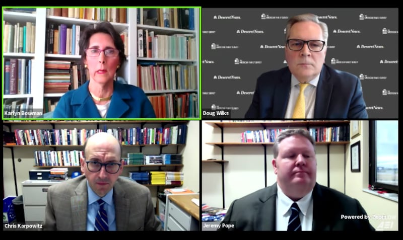 American Enterprise Institute hosted a panel discussion on Tuesday about the 2021 American Family Survey.
