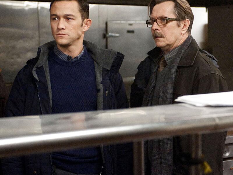 Joseph Gordon-Levitt as John Blake in "Dark Knight."