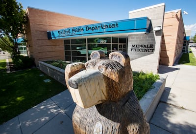 Unified Police Department's Midvale Precinct on Monday, June 3, 2019. Midvale is considering withdrawing from the Unified Police Department based on salary negotiations and possible layoffs.