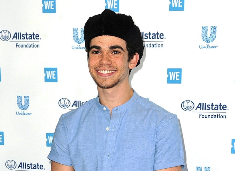 Actor Cameron Boyce appears at WE Day California in Inglewood, Calif., on April 25, 2019. Boyce died unexpectedly from epilepsy on July 6. He was 20.