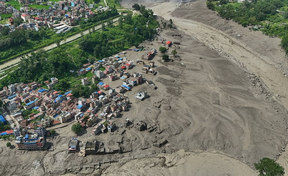 Flash Floods Devastate Nepal-China Border Region, Claiming Nearly 100 Lives