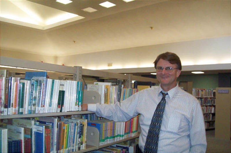 Mike Mabe, director of the Chesterfield County Public Library, believes books can help incarcerated teens.