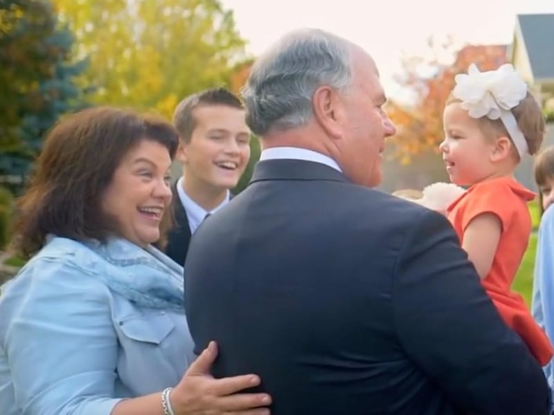 Elder Ronald A. Rasband is shown with his family in a new video released on Mormon Channel.