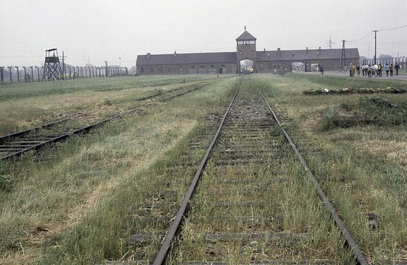German Nazi extermination Camp Auschwitz, Poland on June 7, 1979.