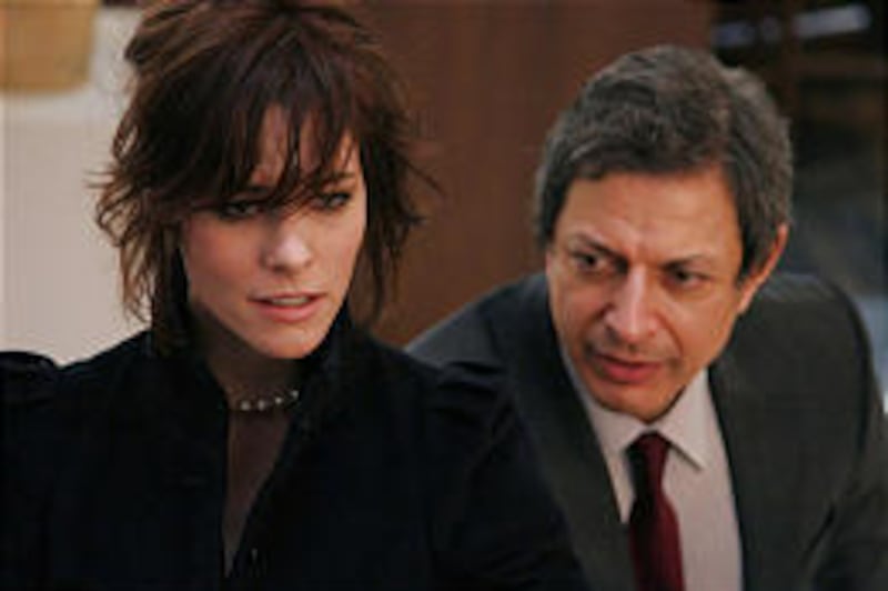 Parker Posey and Jeff Goldblum star in "Fay Grim."