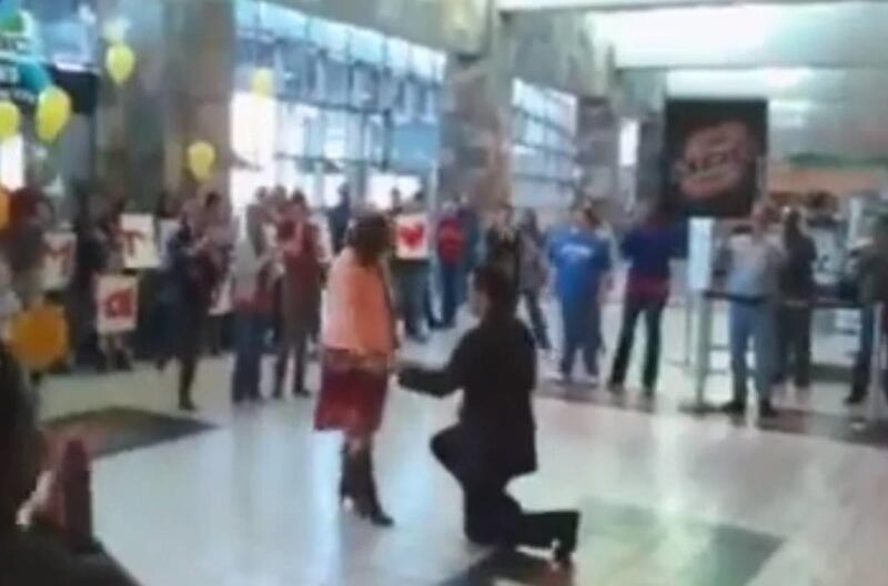 Brittany Jones and Austin Spitler proposed to one another the day Spitler returned from his LDS mission.