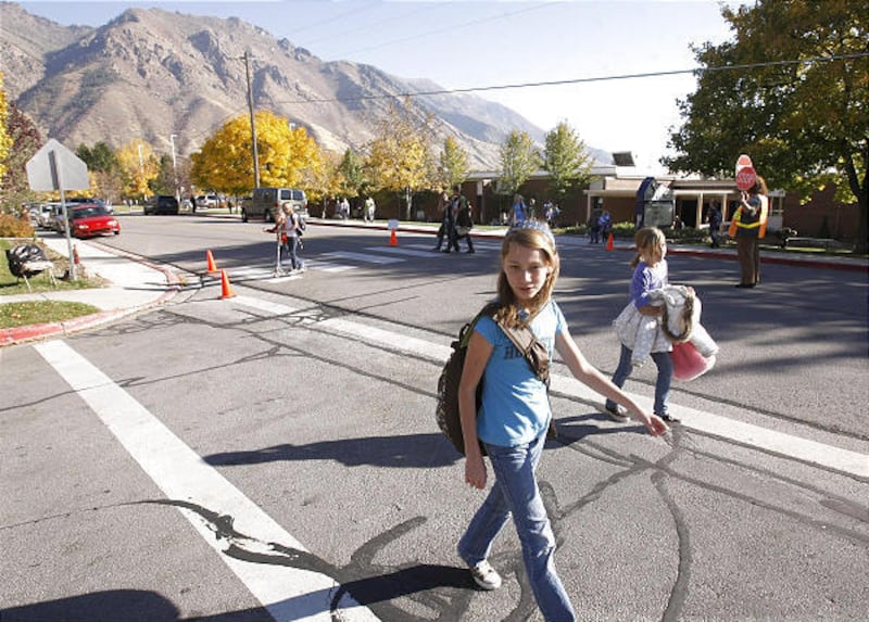 Alpine Elementary in Alpine has been honored for its Safe Routes to School program.