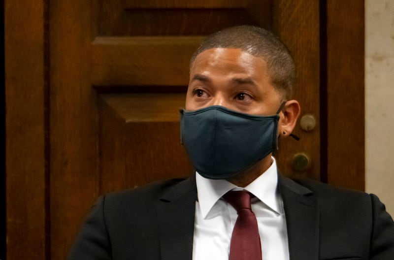 Actor Jussie Smollett in Chicago.