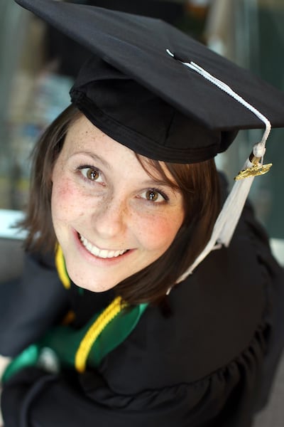 Keira Shae, author of "How the Light Gets In," graduated with honors from Utah Valley University.