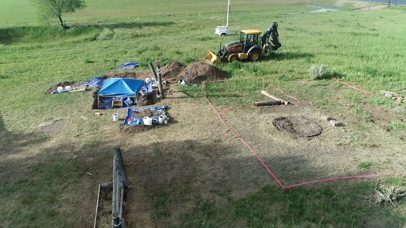 Investigators in Idaho said Tuesday June 9, 2020, they recovered human remains in the backyard of Chad Daybell’s home in Salem. It’s not known yet, if the remains are those of missing children, Joshua “JJ” Vallow, 7, and his sister, Tylee Ryan, 17, who haven’t been seen since last September.