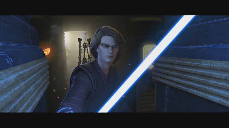Jedi Knight Anakin Skywalker leads the fight behind enemy lines in “Star Wars: The Clone Wars,” exclusively on Disney Plus.