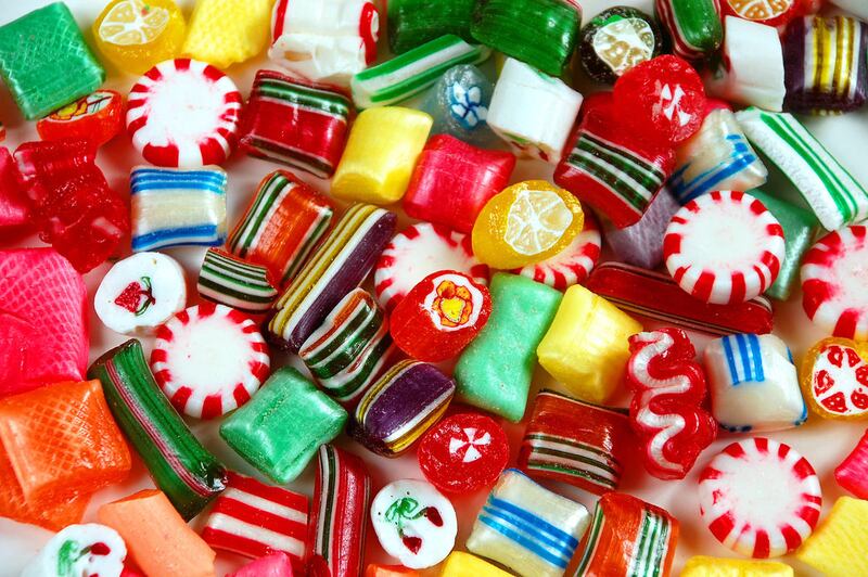 Nationwide, M&Ms and Pez led the way, topping the list in eight states. Candy canes finished second, with seven states.