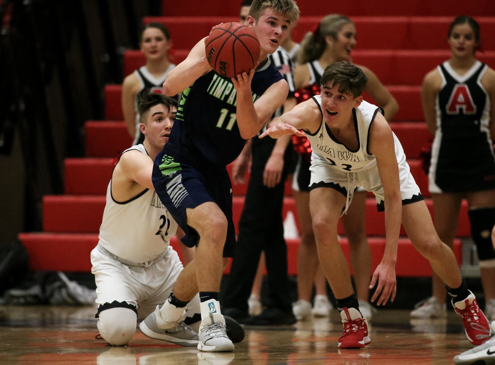 High school boys basketball Alta beats Timpanogos Jaden Brownell