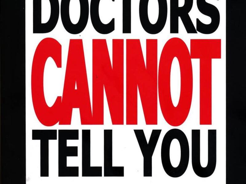 "What Doctors Cannot Tell You" is by Dr. Kevin B. Jones, who will be presenting 7 p.m. July 11 at the King's English Bookshop.