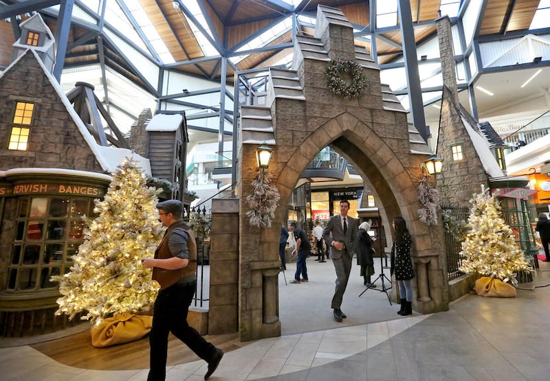 Christmas in the Wizarding World at The Shops at South Town in Sandy on Thursday, Nov. 9, 2017.