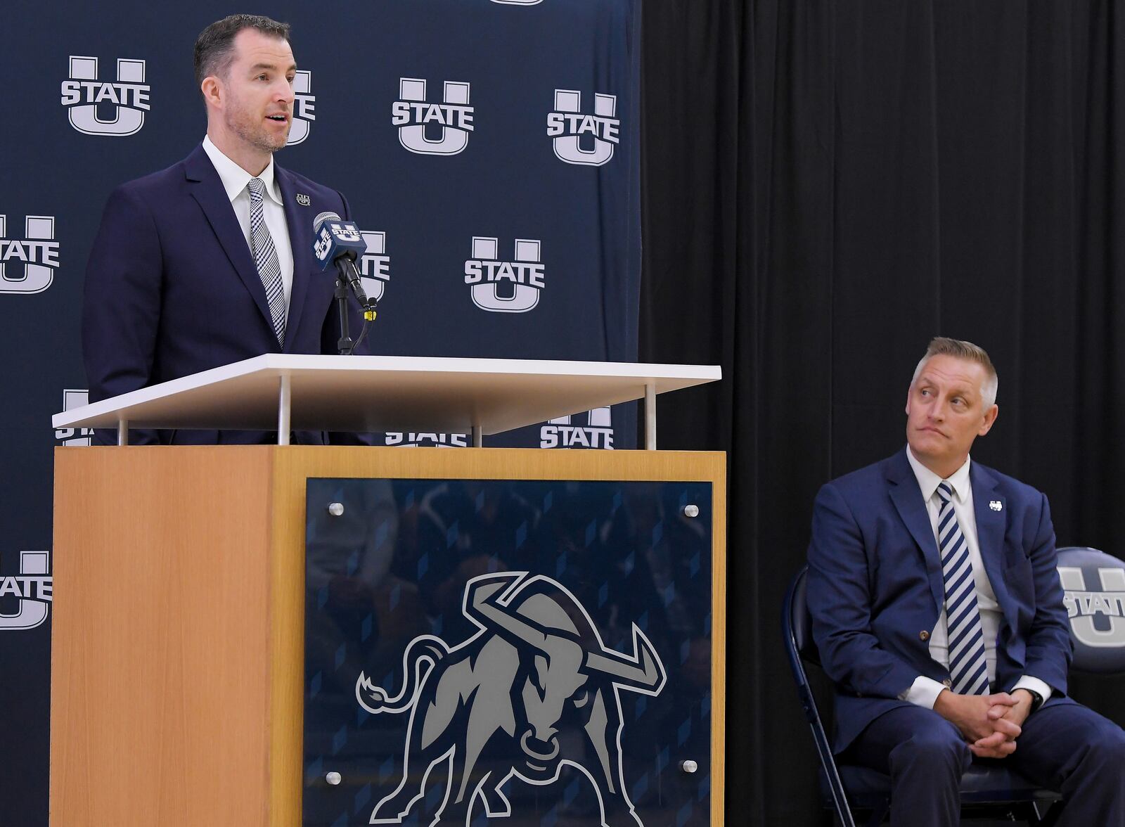 Utah State basketball: What Danny Sprinkle said in first presser ...