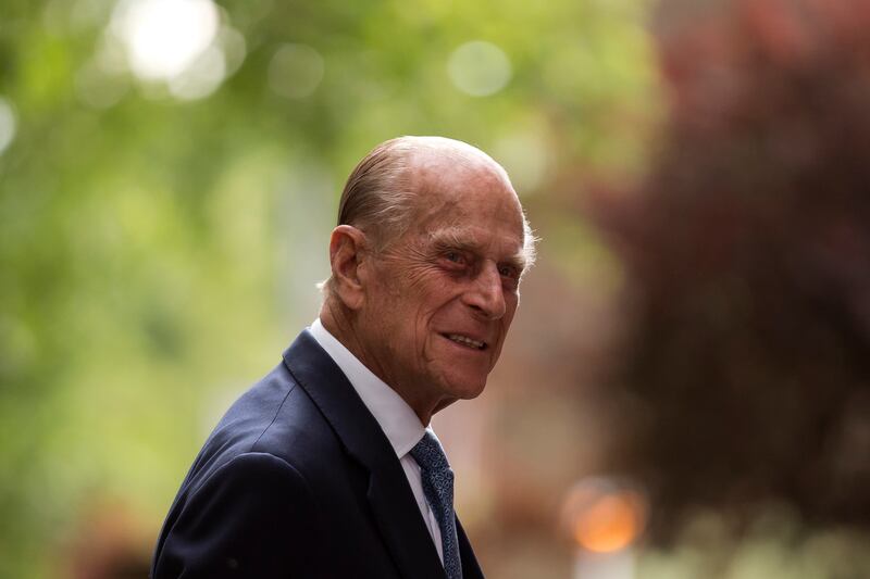 Britain’s Prince Philip, the husband of Queen Elizabeth II, in Richmond, south west London, in 2015.