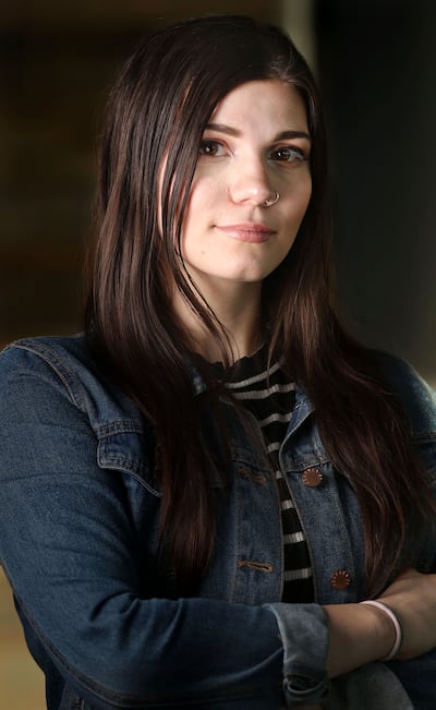 Kyli Rodriguez-Cayro, a mental health educator, writer and sex work advocate, pictured in Salt Lake City on Friday, Feb.1, 2019, supports a bill that proposes immunity from criminal charges for sex workers reporting crimes.