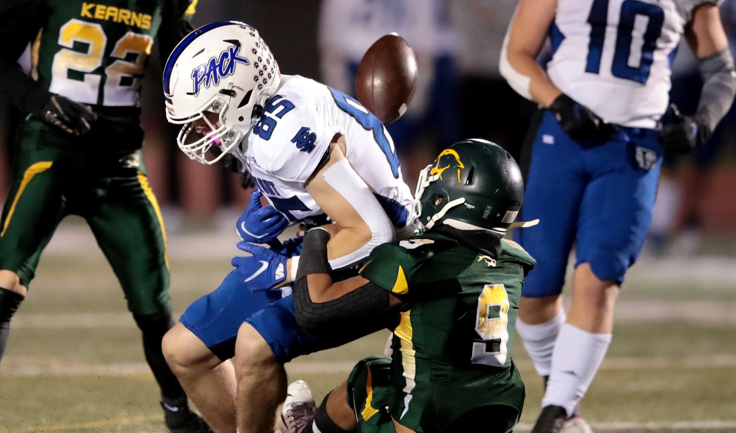 High school football Kearns pulls out exciting overtime win over