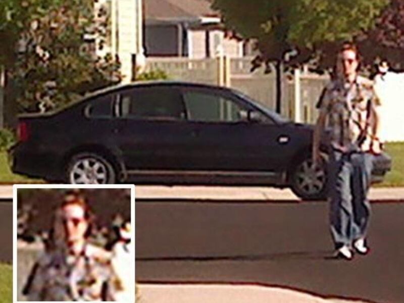 Police are looking to question this unidentified man, who is accused of following and harassing a woman for several miles, from Lehi to Cedar Hills, on her way to visit family Thursday evening.
The woman said the man got out of his car and approached and
