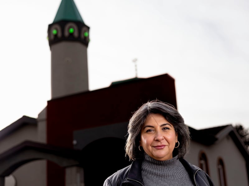 Luna Banuri, executive director of Utah Muslim Civic League, is photographed in Salt Lake City.