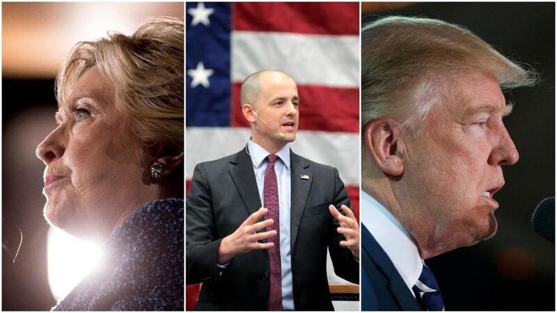 Utah voters are hearing final pitches today in the presidential race from surrogates for Republican Donald Trump and Democrat Hillary Clinton and independent candidate Evan McMullin himself.