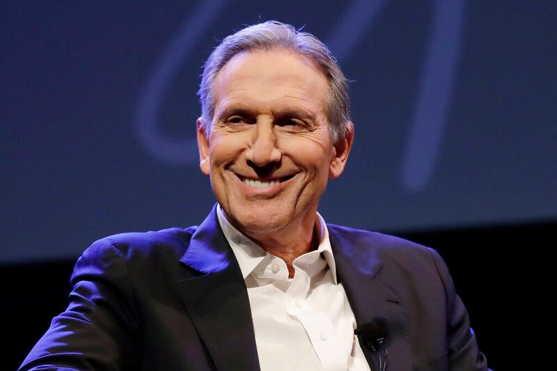 Howard Schultz speaks in Seattle.