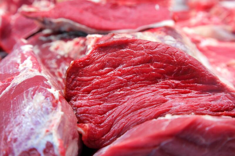 A cut of red meat.