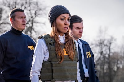 Jada Pinkett Smith stars as Agent Thompson in “Angel Has Fallen.”