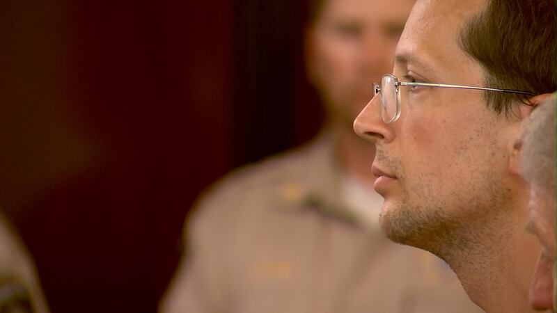 John Coltharp, of Spring City, Sanpete County, is pictured in 6th District Court court in June 2018.