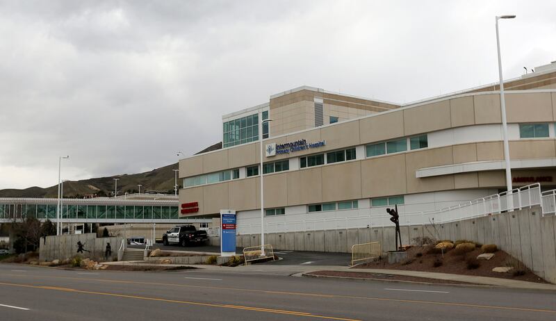 Primary Children’s Hospital in Salt Lake City is pictured on Tuesday, March 31, 2020.