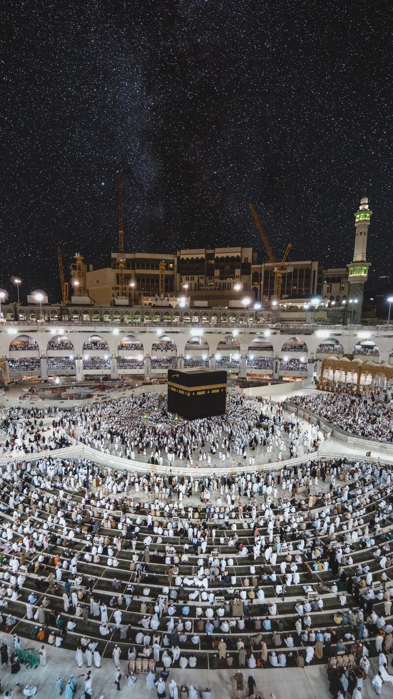 Masjid al-Haram, Mecca, Saudi Arabia.