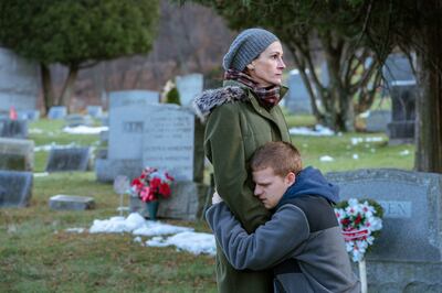 Julia Roberts and Lucas Hedges in “Ben Is Back."