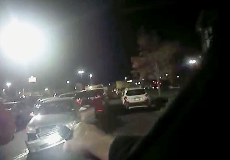 Body camera video taken on Friday, Nov. 9, 2018, shows Salt Lake City police officers responding to a call where a vehicle that had fled earlier was spotted near 2300 South and 1300 East. Later, five officers fired their weapons, striking and killing 30-y