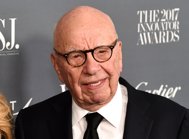 Rupert Murdoch attends the WSJ. Magazine 2017 Innovator Awards at The Museum of Modern Art in New York.