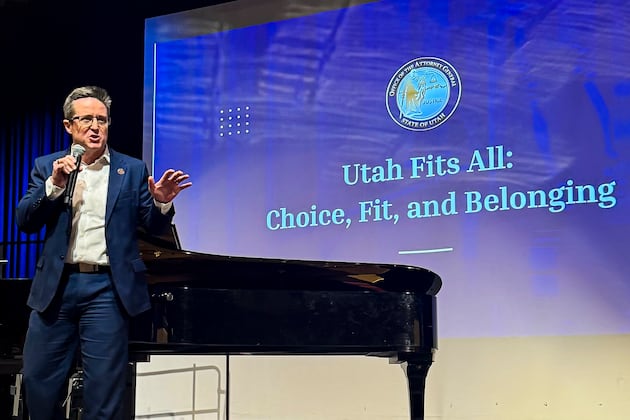 Advocating school choice: Attorney general speaks at Utah Fits All rally