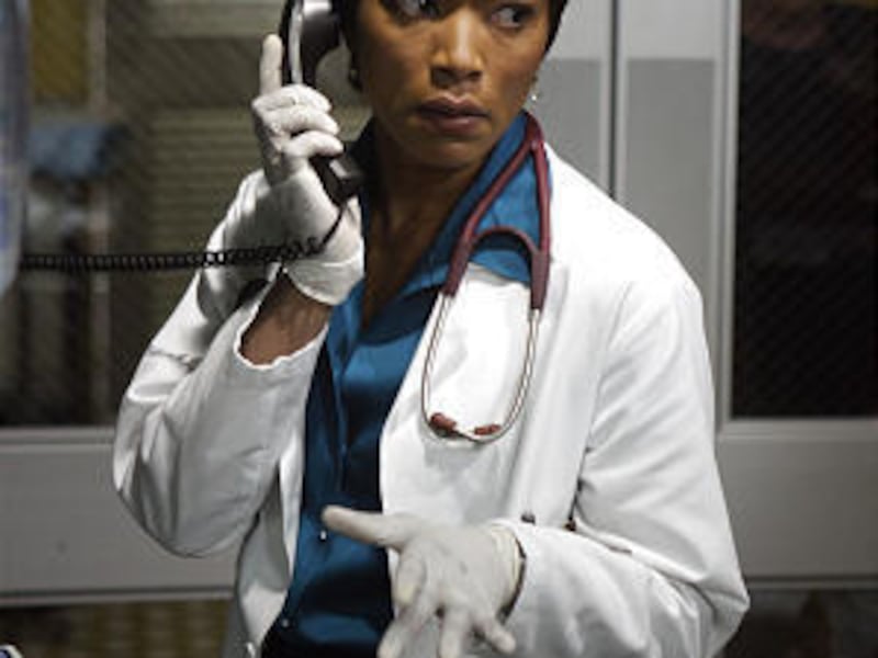 Angela Bassett plays the new head of the ER.