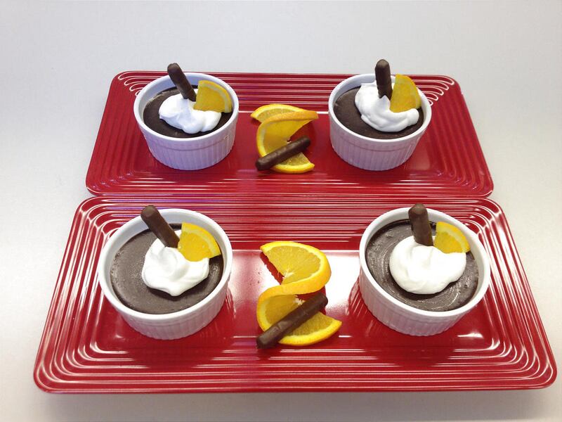 Cameron Bailey's Orange Stick Pot du Cremes won first in the Utah's Own Recipe Roundup at the 2012 Utah State Fair.