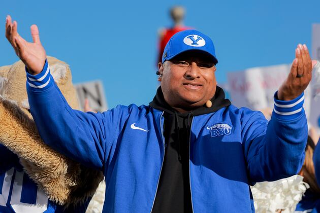 Big 12 commissioner, BYU’s Kalani Sitake hype championship game as Penn State rumors heat up - Deseret News