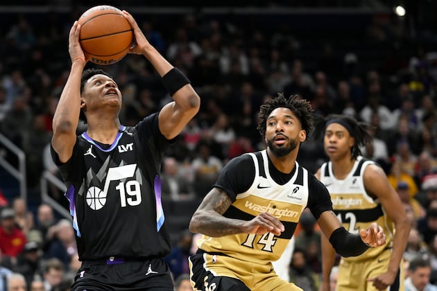 Ace Bailey and the Utah Jazz spoil Trae Young’s Washington Wizards debut