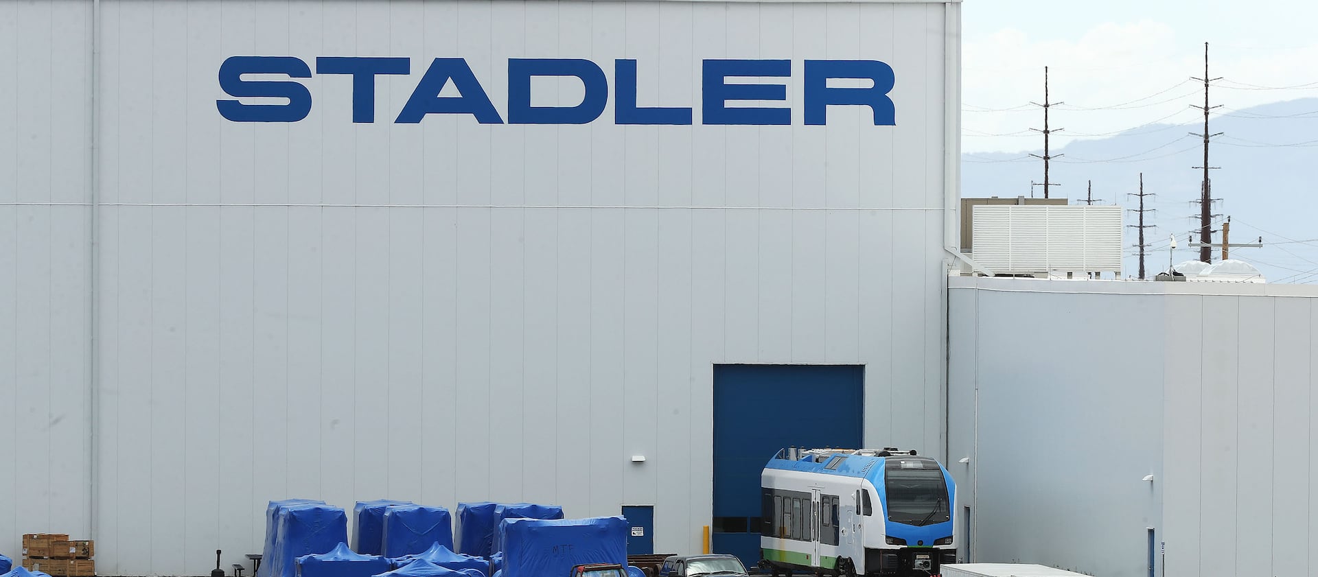 Swiss manufacturer Stadler US Inc. produces trains and rail cars in its Salt Lake City facility.