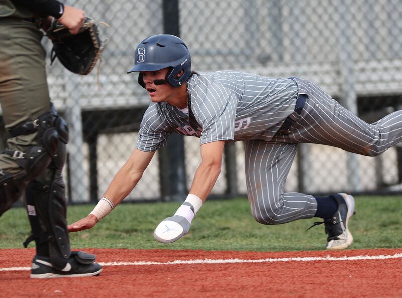 High school baseball Brighton sweeps Olympus led by Case Beames