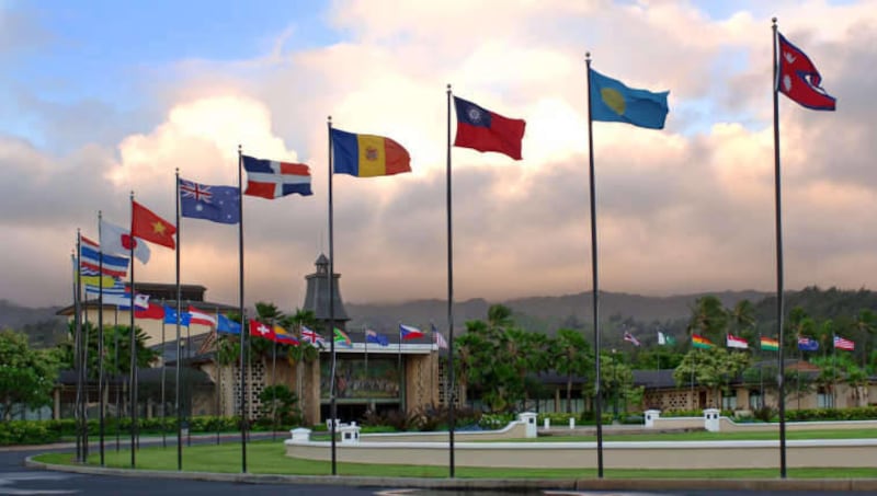 The BYU-Hawaii campus.